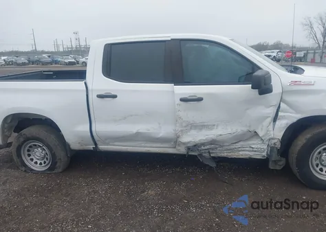2022 Chevrolet Silverado 1500 4Wd Short Bed Wt z USA, uszkodzony, nr VIN 3GCUDAED9NG540764